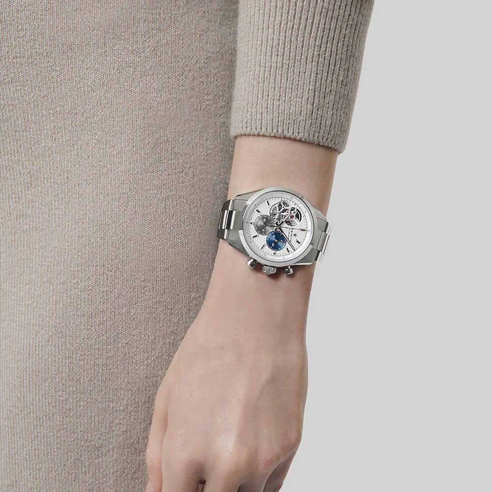 Zenith Chronomaster El Primero Open Steel Watch - Image 2