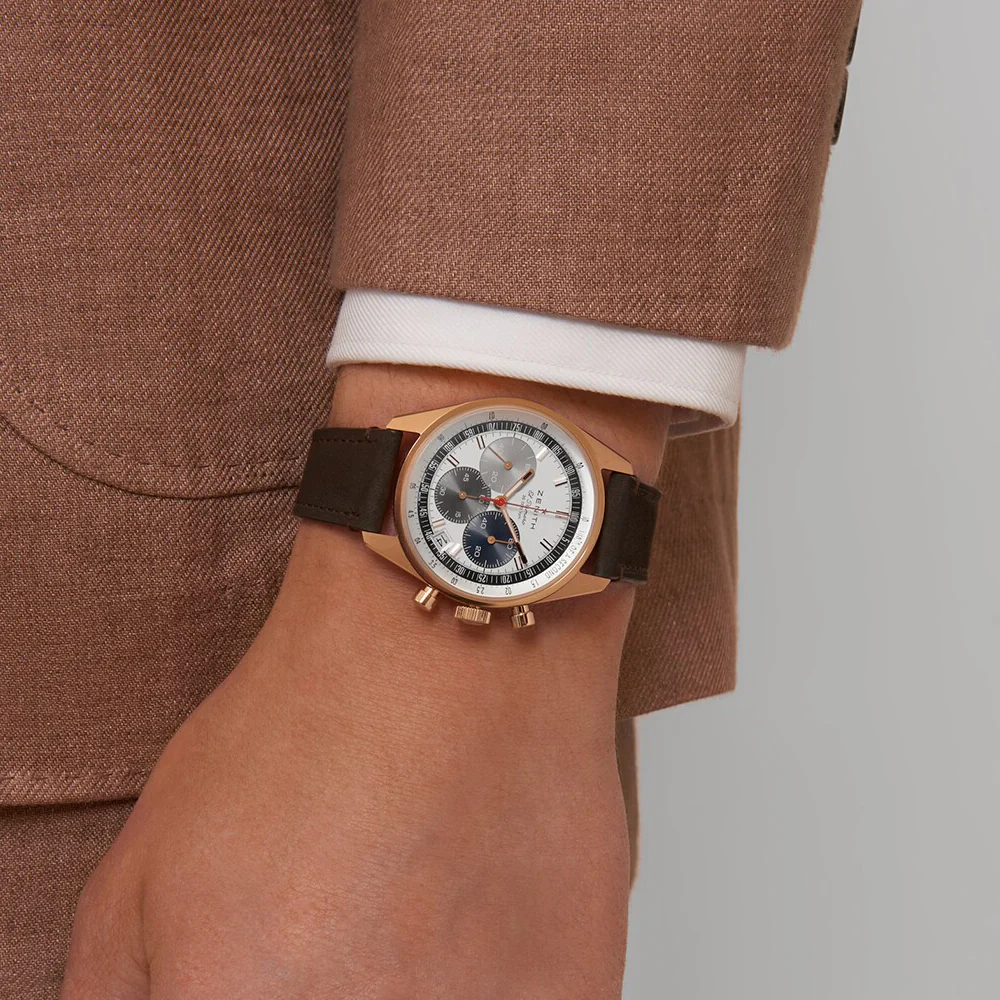 Zenith Chronomaster Original Rose Gold Watch - Image 3