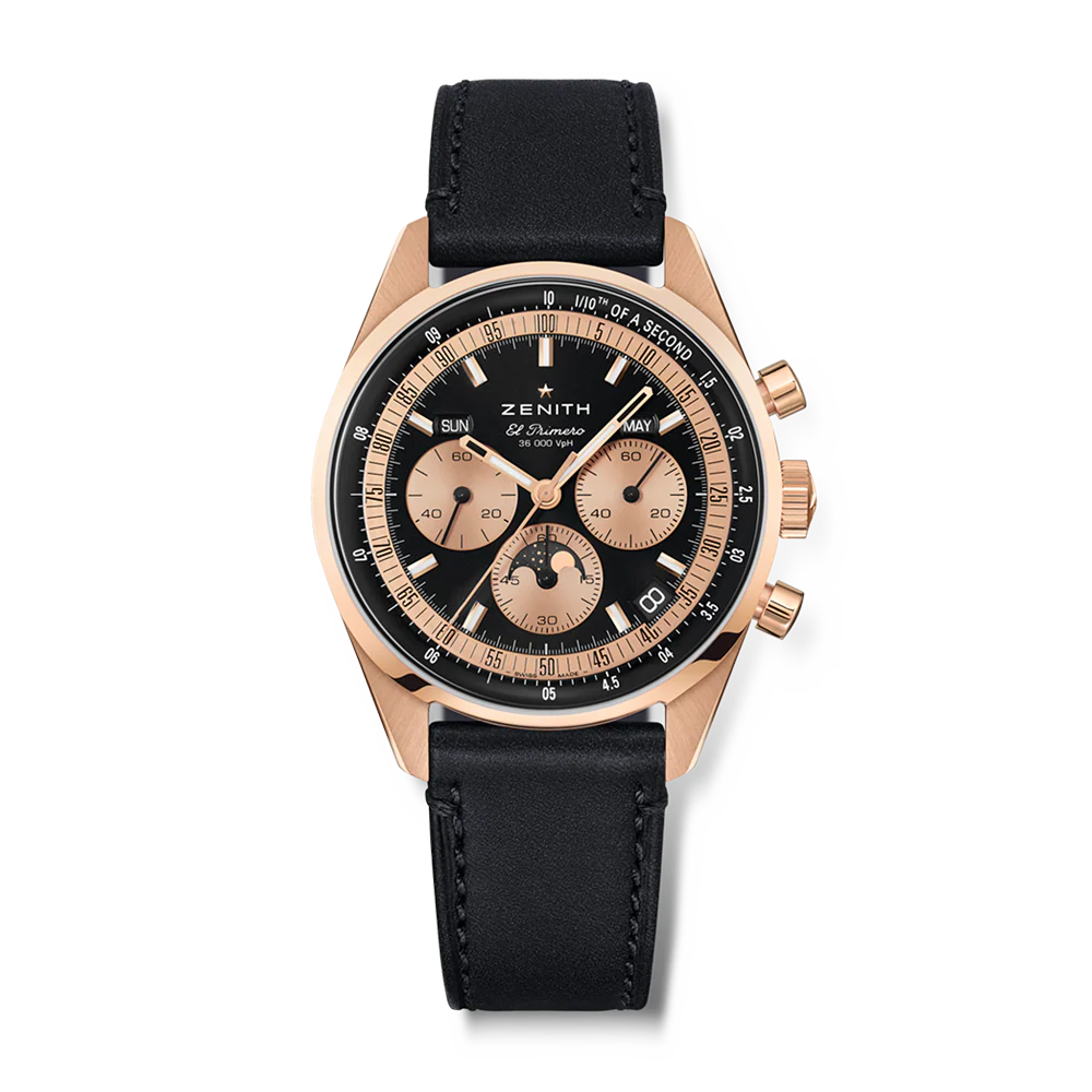Zenith Chronomaster Original Triple Calendar Rose Gold Watch