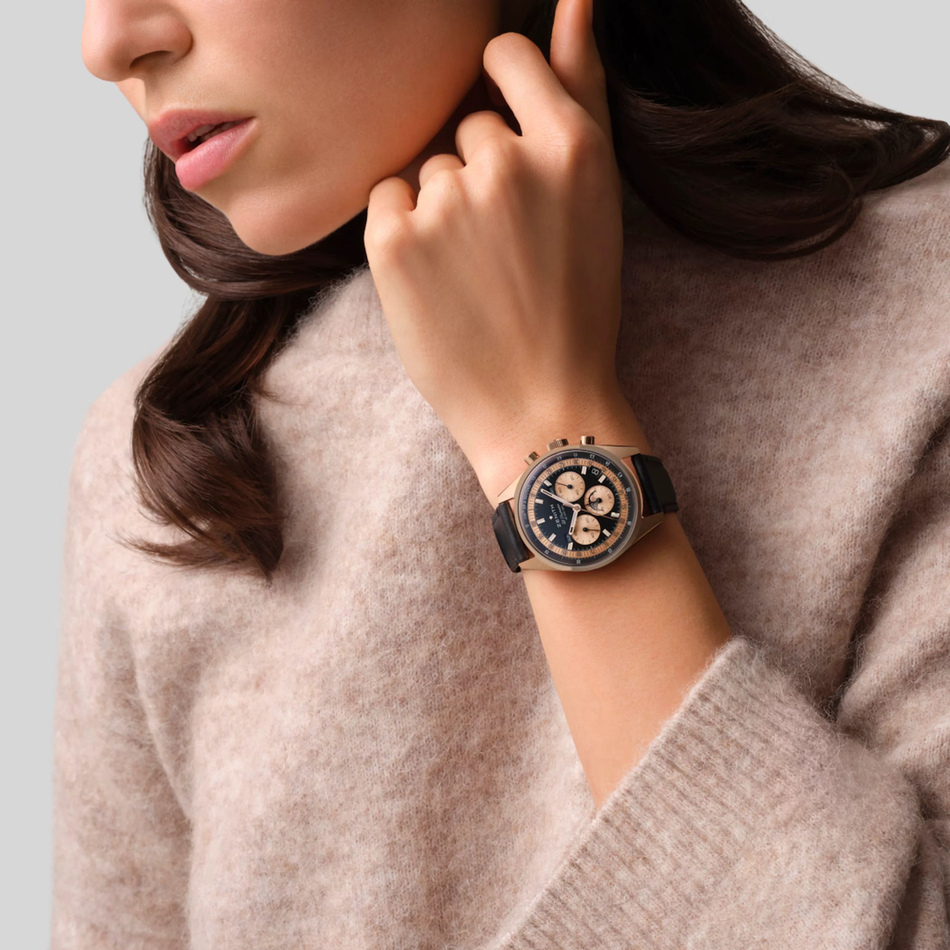 Zenith Chronomaster Original Triple Calendar Rose Gold Watch - Image 2