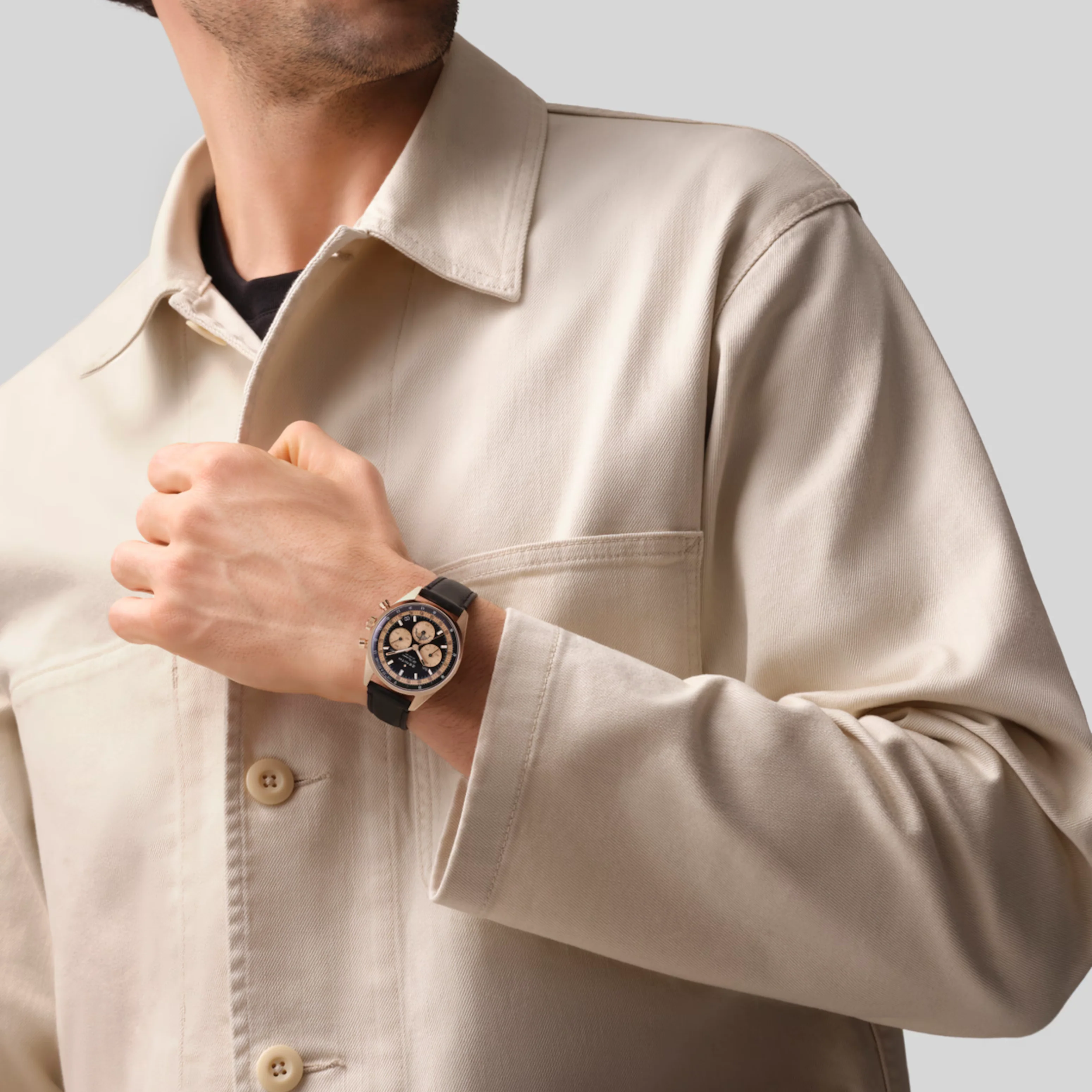 Zenith Chronomaster Original Triple Calendar Rose Gold Watch - Image 3