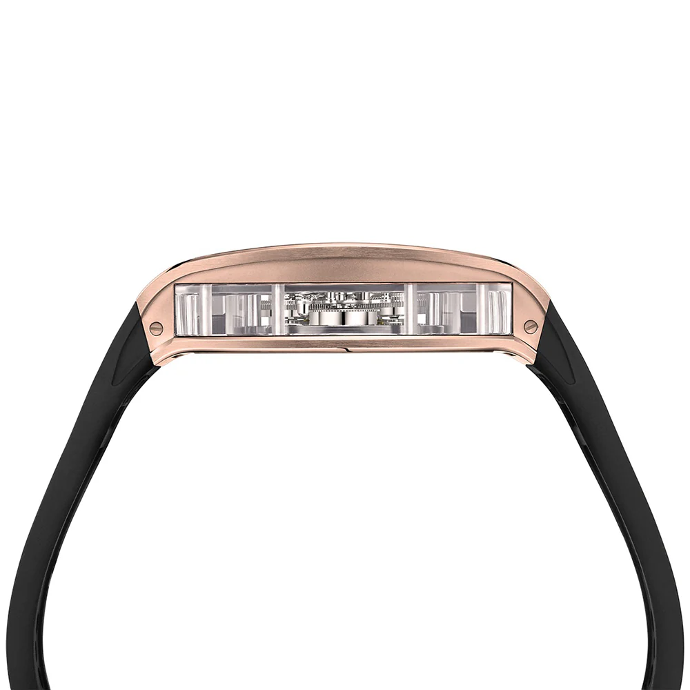 Zeroo Time T4-01 The Archer Full Skeleton Tourbillon Rose and Black - Image 10