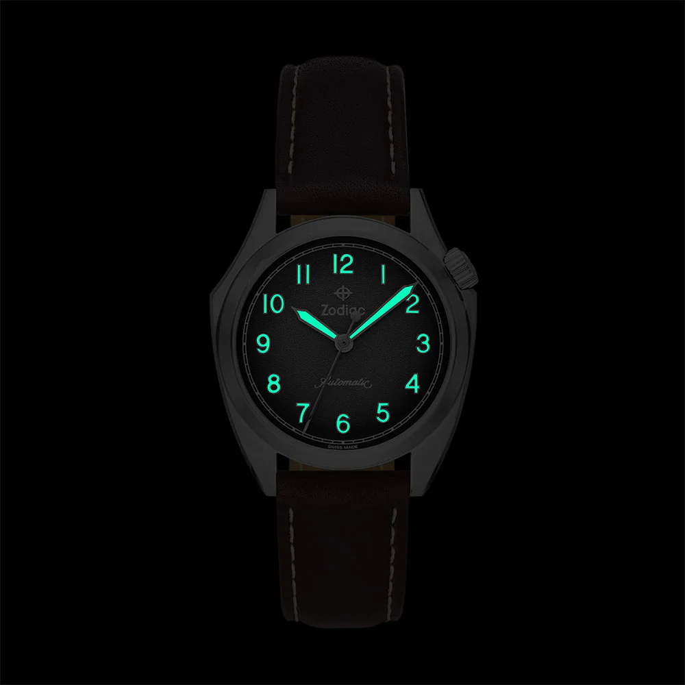 Zodiac Olympos STP 1-11 Gray Dial Watch - Image 5