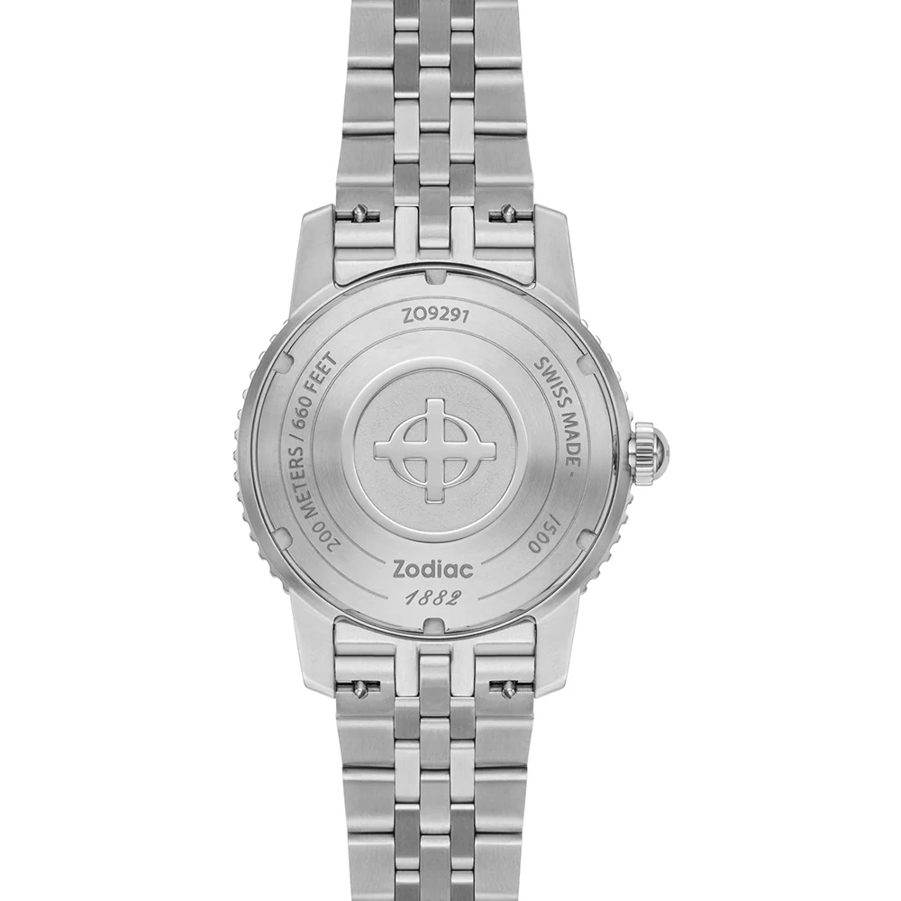 Zodiac Super Sea Wolf Compression Automatic Stainless Steel Watch - Image 3