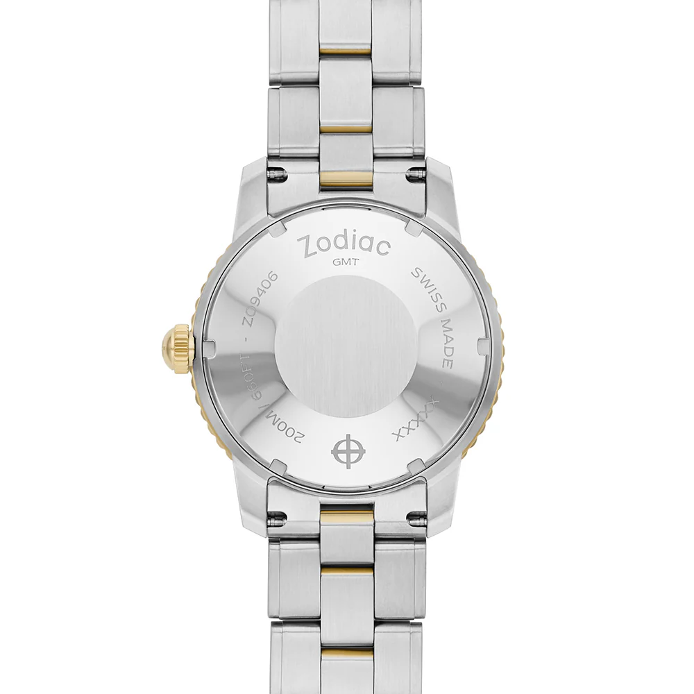 Zodiac Super Sea Wolf GMT Automatic Two-Tone Watch - Image 3