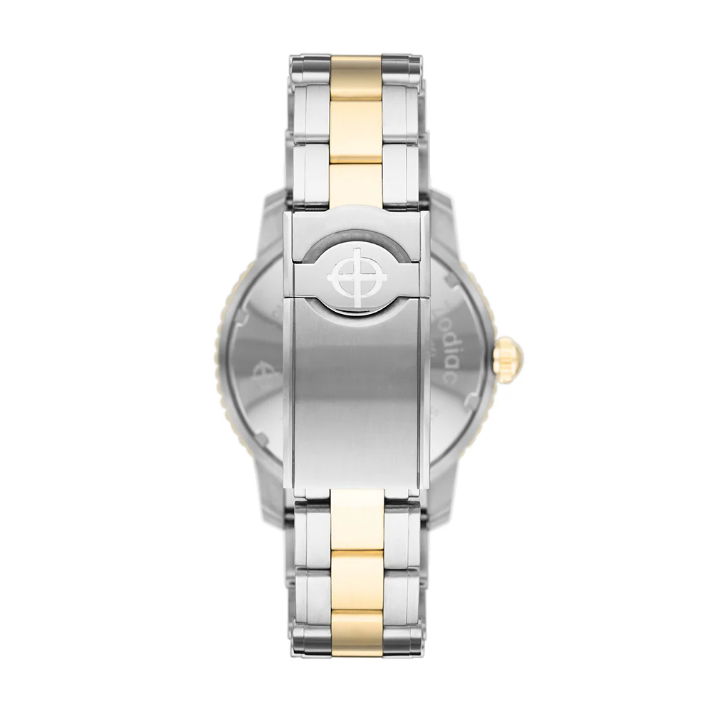 Zodiac Super Sea Wolf GMT Automatic Two-Tone Watch - Image 4