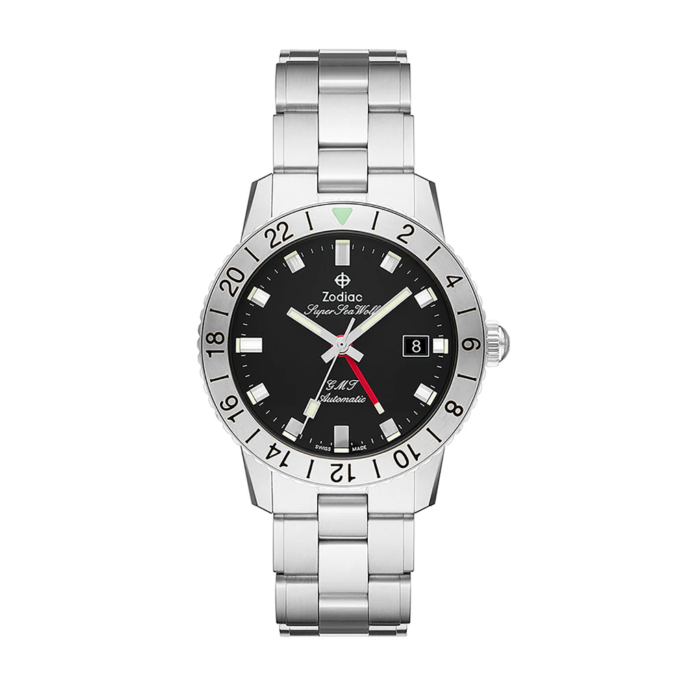 Zodiac Super Sea Wolf GMT Automatic Watch