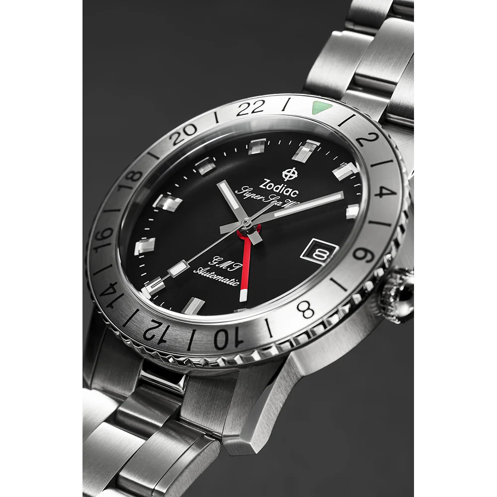 Zodiac Super Sea Wolf GMT Automatic Watch - Image 5