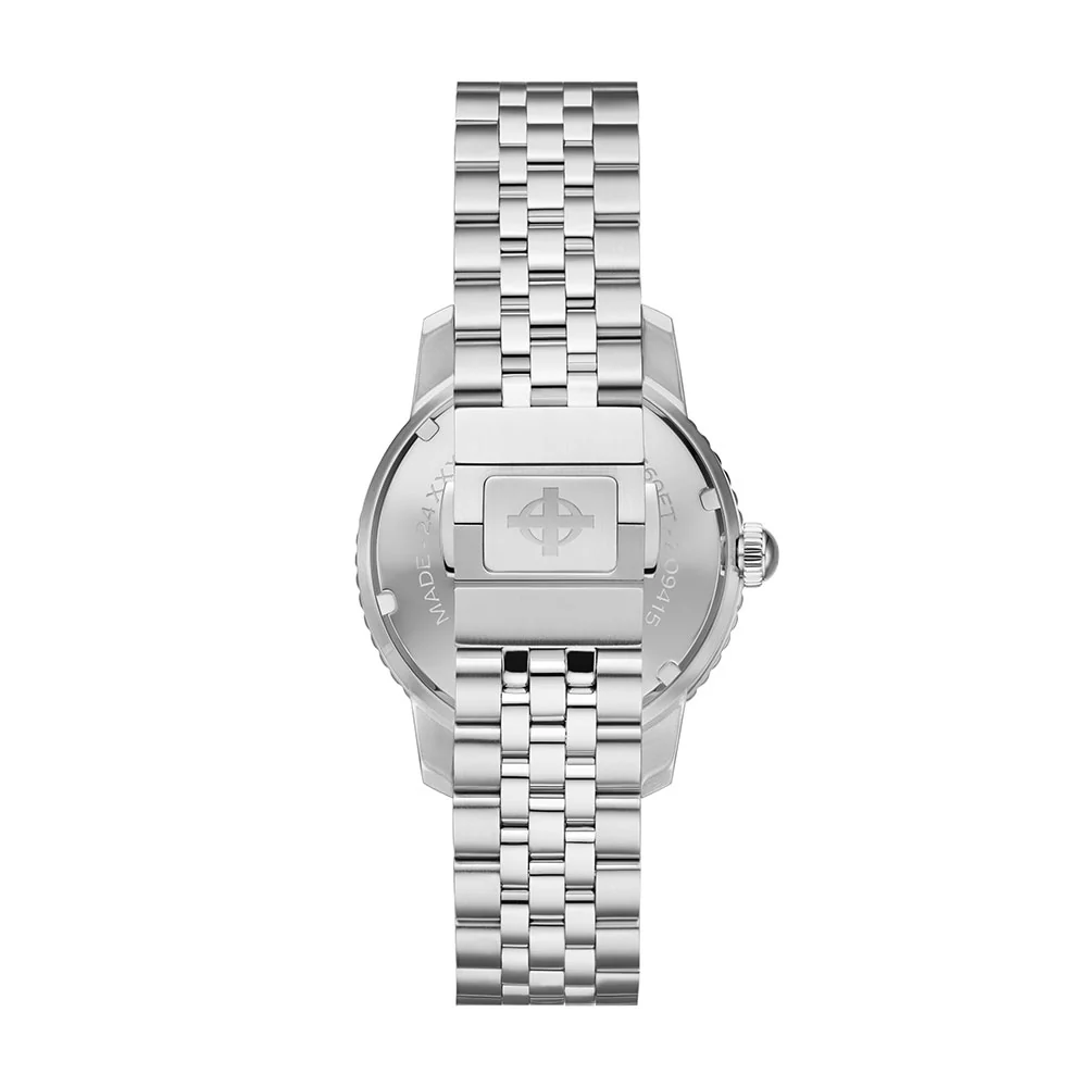 Zodiac Super Sea Wolf GMT Silver Dial Watch - Image 3
